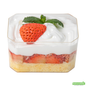 Wholesale Restaurantware Mini Serve 3 Oz Rectangle Clear Plastic Dessert Cup - 3 1/4" X 2" X 2" - 100 Count Box- Bulk