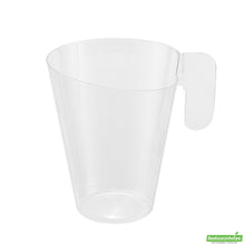 Wholesale Restaurantware 2 Oz Clear Plastic Cup - with Handle - 2.7" X 2.7" X 3.3"- Bulk