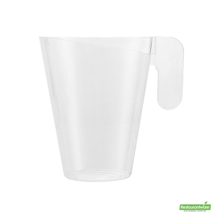 Wholesale Restaurantware 2 Oz Clear Plastic Cup - with Handle - 2.7" X 2.7" X 3.3"- Bulk
