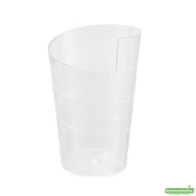 Wholesale Restaurantware 2 Oz Clear Plastic Spiral Cup - 1.7" X 1.7" X 2.7"- Bulk