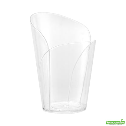 Wholesale Restaurantware 2 Oz Clear Plastic Rose Cup - 2.4" X 2.3" X 3.4"- Bulk