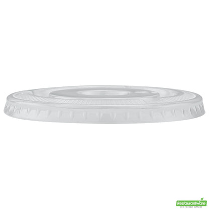 Wholesale Restaurantware Round Clear Plastic Flat Lid - Fits Plastic Dessert Cup- Bulk