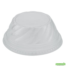 Wholesale Restaurantware Round Clear Plastic Low Dome Lid - Fits Plastic Dessert Cup- Bulk