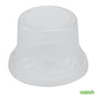 Wholesale Restaurantware Round Clear Plastic Tall Dome Lid - Fits Plastic Dessert Cup- Bulk
