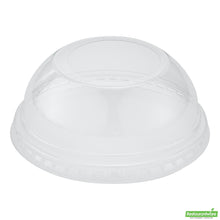 Wholesale Restaurantware Round Clear Plastic Dome Lid - Fits Plastic Dessert Cup, with Hole- Bulk