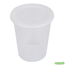 Wholesale Restaurantware 40 Oz Round Clear Plastic Soup Container - with Lid, Microwavable- Bulk