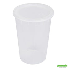 Wholesale Restaurantware 48 Oz Round Clear Plastic Soup Container - with Lid, Microwavable- Bulk