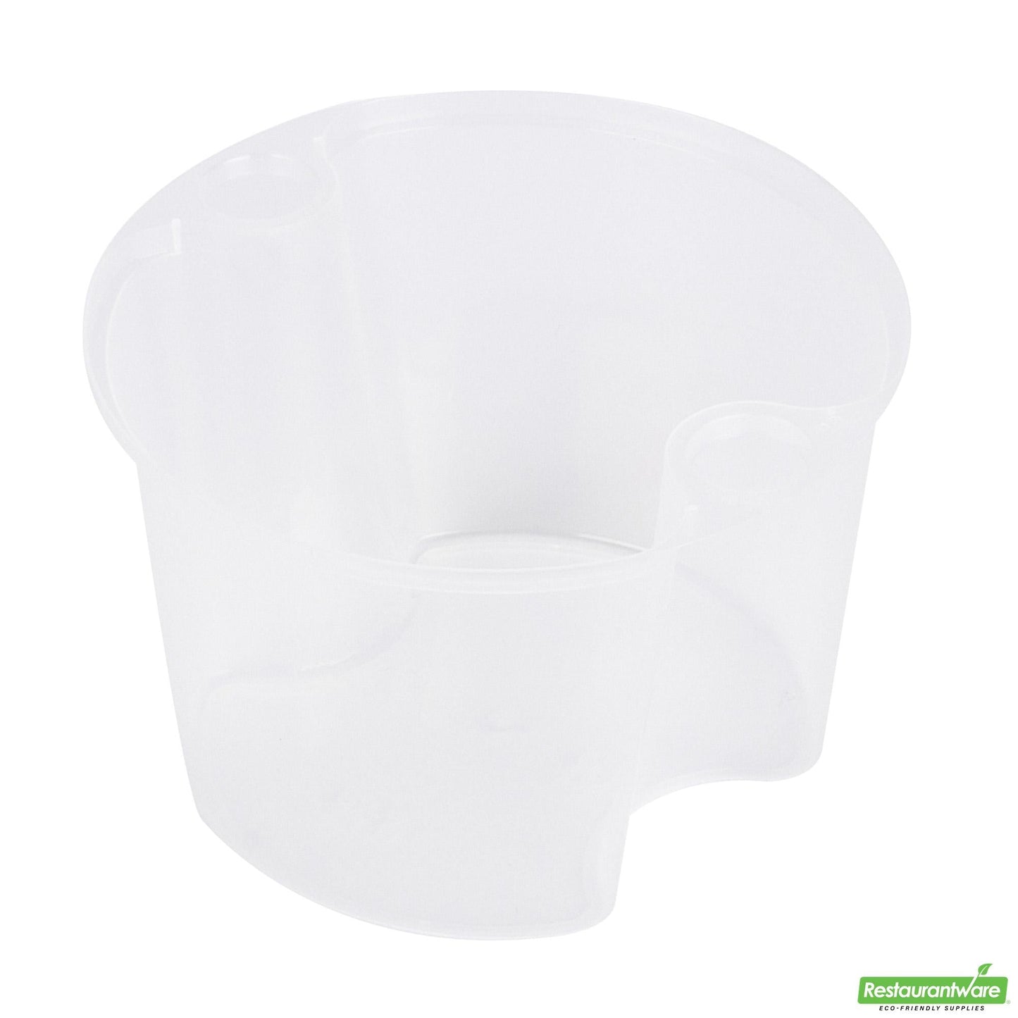 Wholesale Restaurantware 20 Oz Clear Plastic Insert - Fits 32, 40 and 48 Oz Soup Container- Bulk