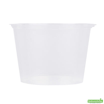 Wholesale Restaurantware 20 Oz Clear Plastic Insert - Fits 32, 40 and 48 Oz Soup Container- Bulk