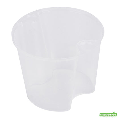 Wholesale Restaurantware 24 Oz Clear Plastic Insert - Fits 32, 40 and 48 Oz Soup Container- Bulk
