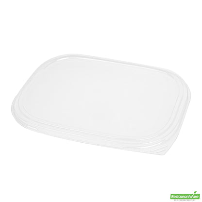 Wholesale Restaurantware Rectangle Clear Plastic Lid - Fits 51 Oz Bento Box - 12.3" X 10" X 0.6"- Bulk