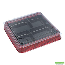 Wholesale Restaurantware Square Clear Plastic Lid - Fits 18 Oz Bento Box - 8.2" X 8.2" X 0.8"- Bulk
