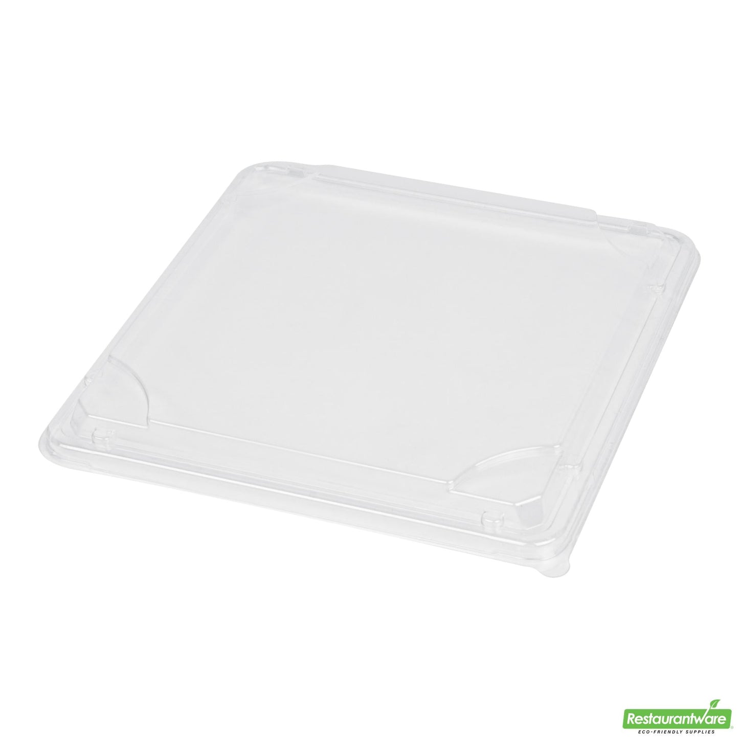 Wholesale Restaurantware Square Clear Plastic Lid - Fits 18 Oz Bento Box - 8.2" X 8.2" X 0.8"- Bulk