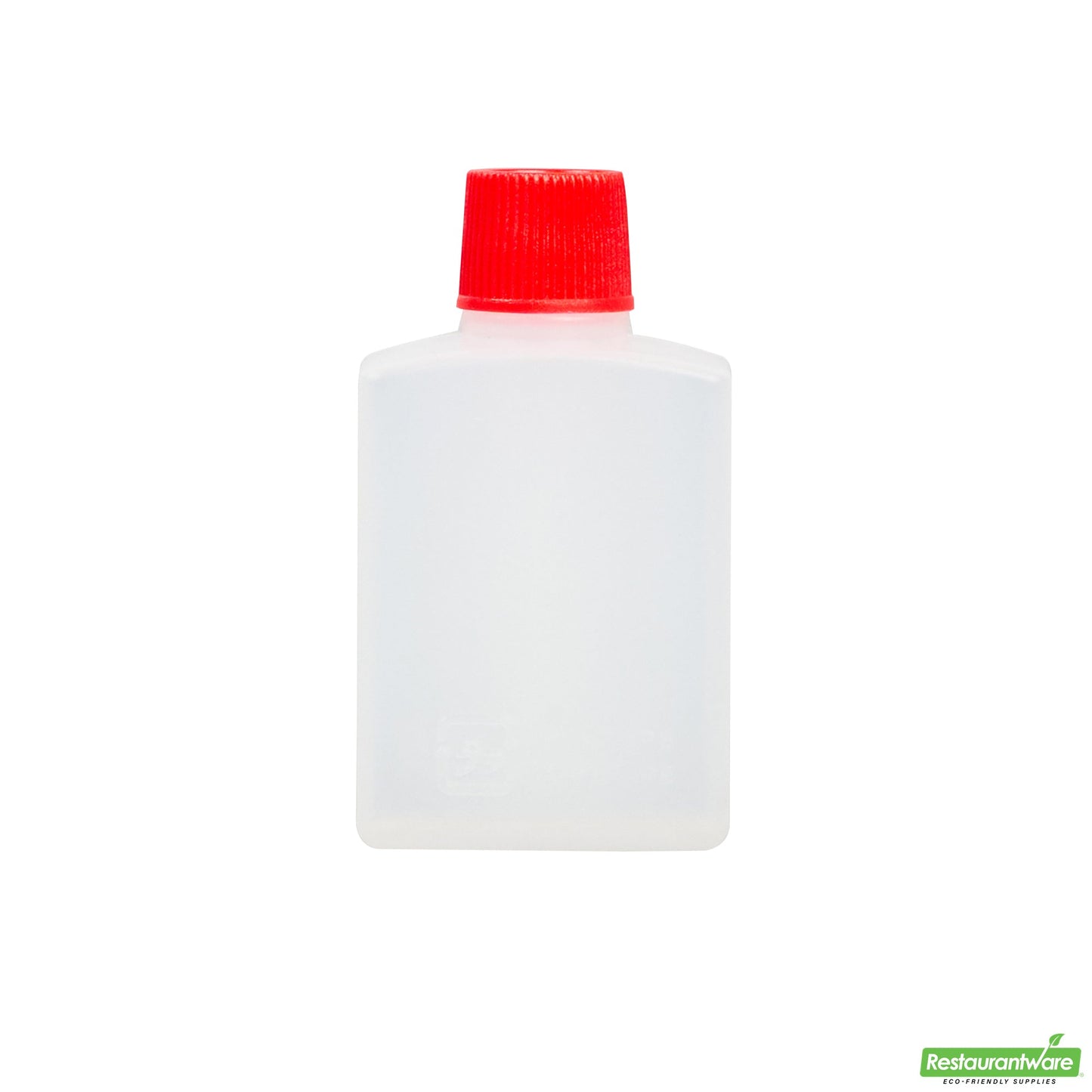 Wholesale Restaurantware Bento Tek 15 Ml Translucent Plastic Soy Sauce Bottle - with Red Cap - 1" X 3/4" X 2" - 100 Count Box- Bulk