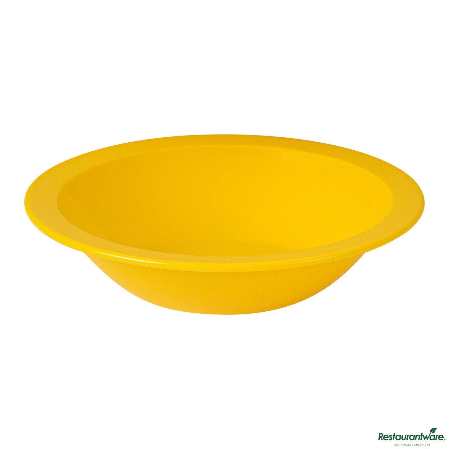 Wholesale Restaurantware 14 Oz Round Yellow Plastic Bowl - 6.8" X 6.8" X 4.3"- Bulk