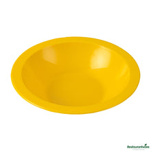 Wholesale Restaurantware 14 Oz Round Yellow Plastic Bowl - 6.8" X 6.8" X 4.3"- Bulk