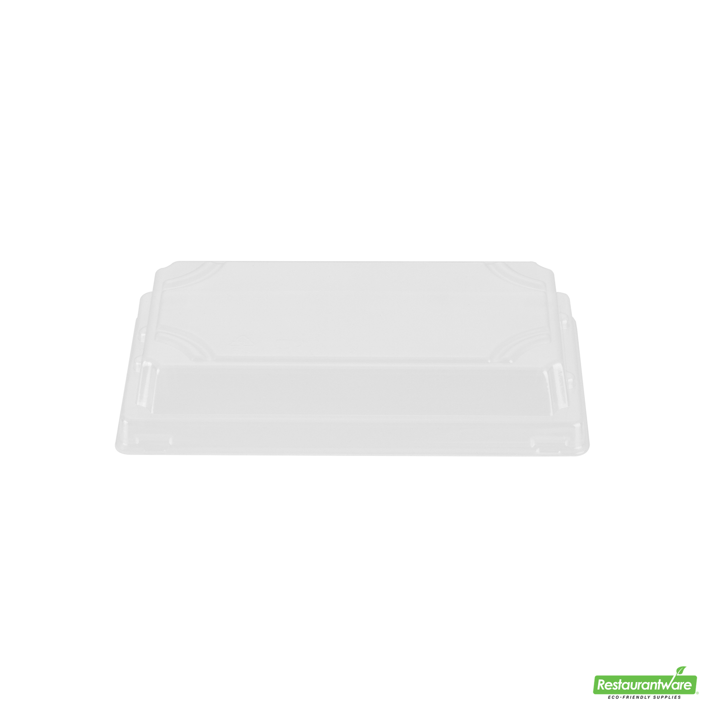 Wholesale Restaurantware Roku Rectangle Black Plastic Take Out Sushi Tray - with Clear Lid - 5 1/4" X 3 1/4" X 1 1/2" - 100 Count Box- Bulk