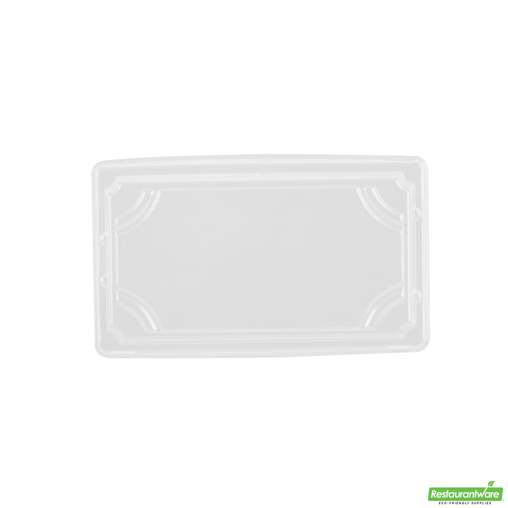 Wholesale Restaurantware Roku Rectangle Black Plastic Take Out Sushi Tray - with Clear Lid - 5 1/4" X 3 1/4" X 1 1/2" - 100 Count Box- Bulk