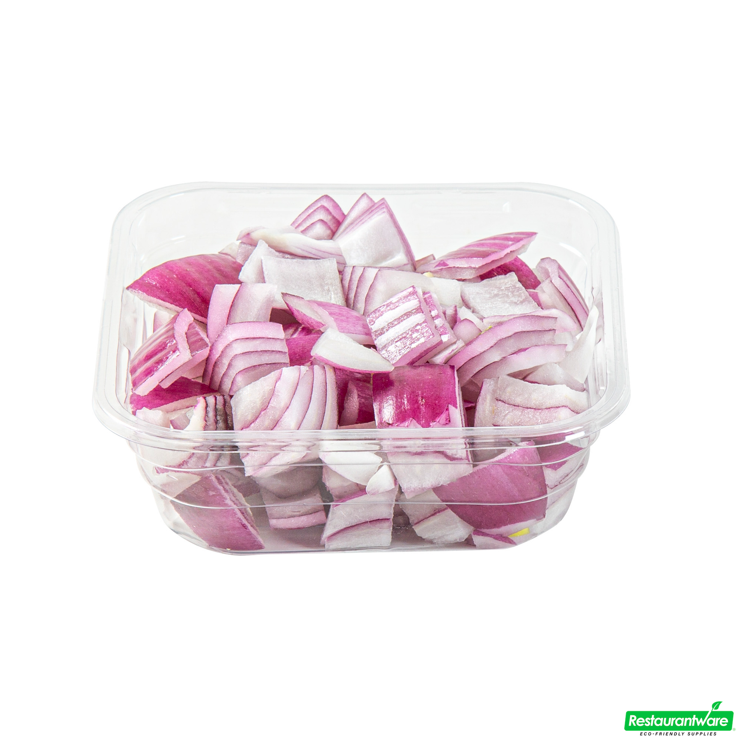 Wholesale Restaurantware Thermo Tek 8 Oz Square Clear Plastic Deli / Snack Container - 4 1/2" X 4 1/2" X 1 1/2" - 50 Count Box- Bulk