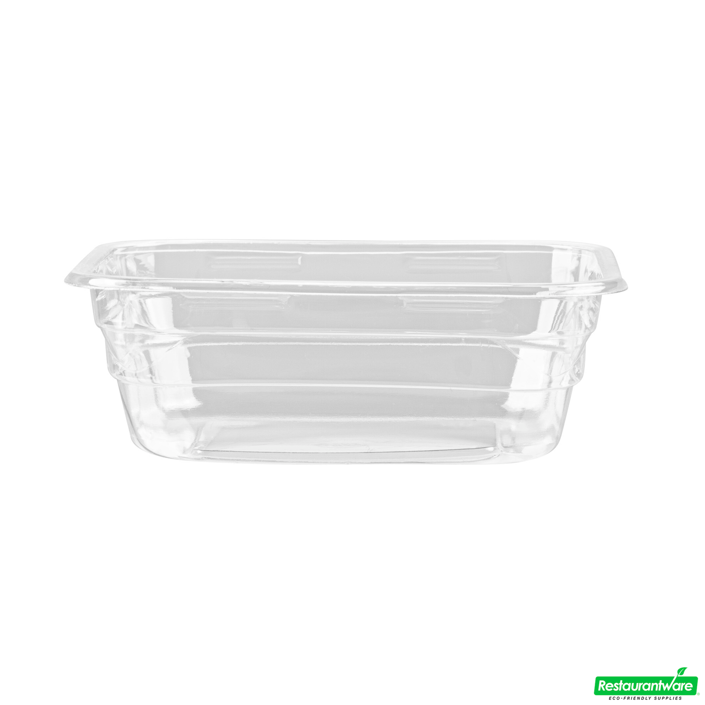 Wholesale Restaurantware Thermo Tek 8 Oz Square Clear Plastic Deli / Snack Container - 4 1/2" X 4 1/2" X 1 1/2" - 100 Count Box- Bulk