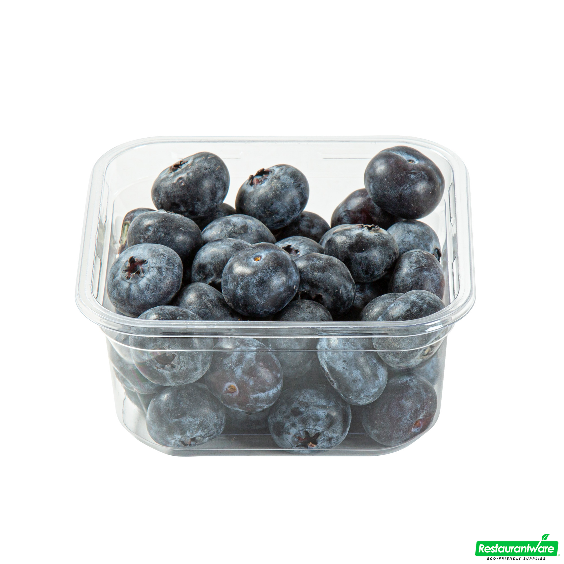 Wholesale Restaurantware Thermo Tek 12 Oz Square Clear Plastic Deli / Snack Container - 4 1/2" X 4 1/2" X 2" - 50 Count Box- Bulk