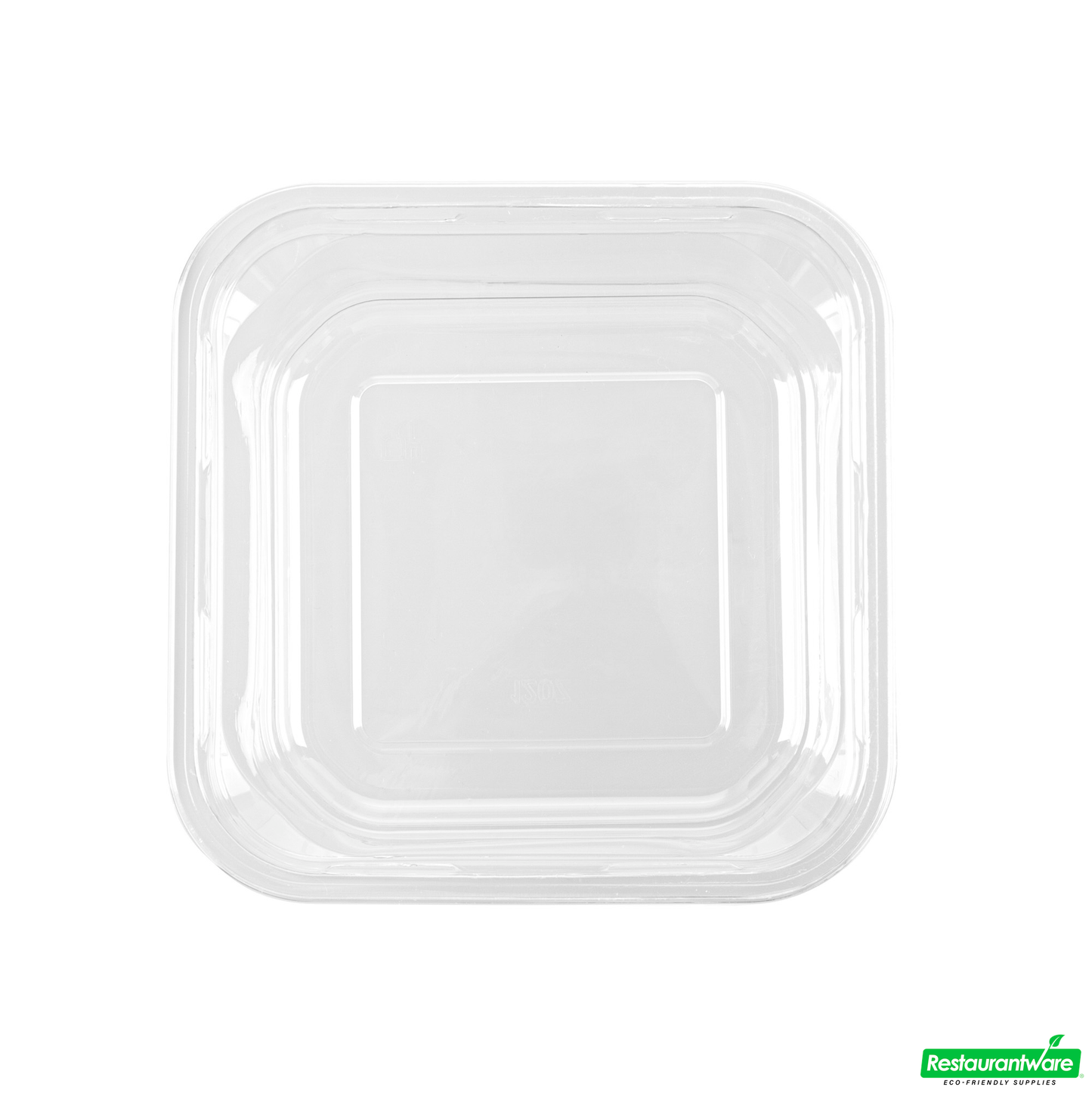 Wholesale Restaurantware Thermo Tek 12 Oz Square Clear Plastic Deli / Snack Container - 4 1/2" X 4 1/2" X 2" - 100 Count Box- Bulk