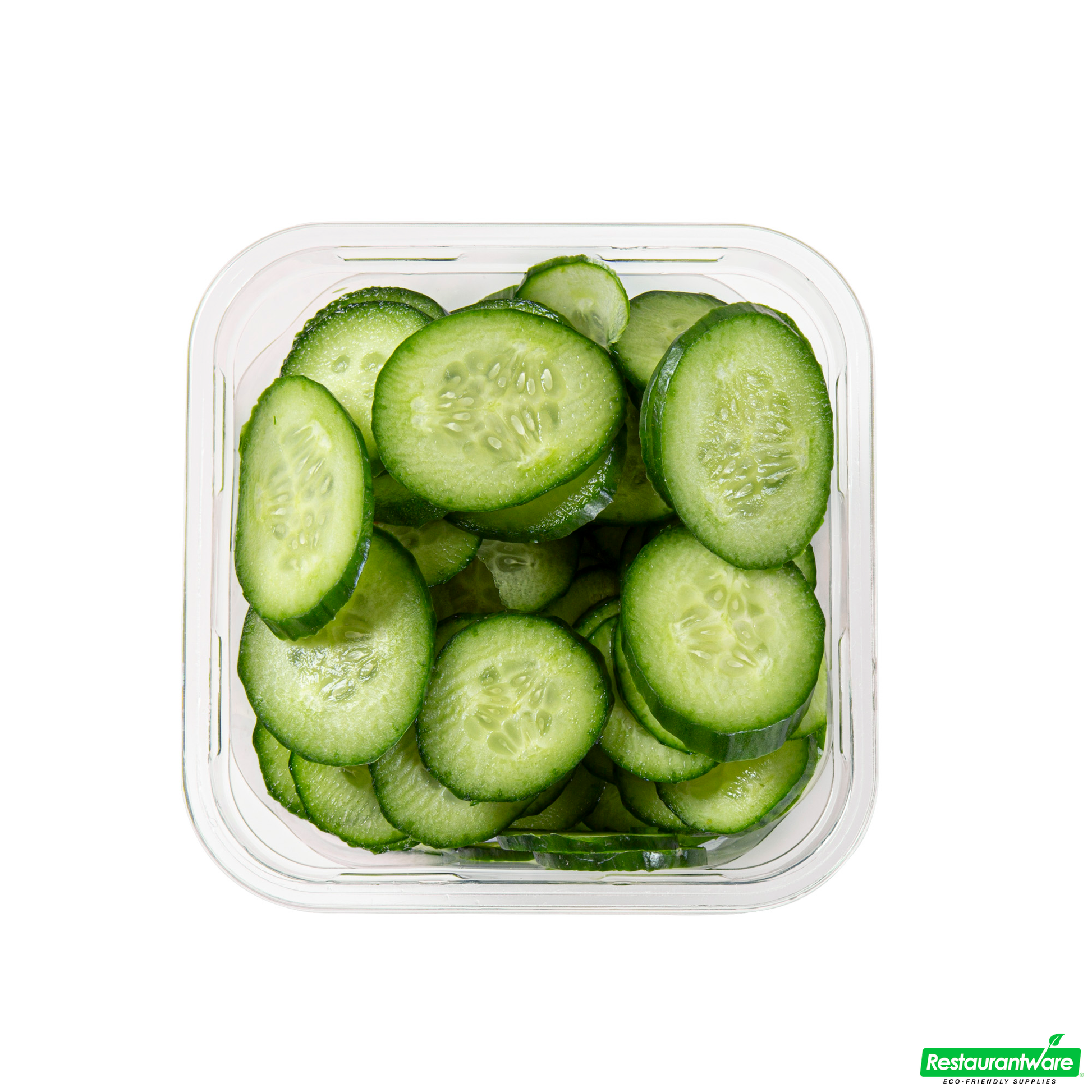 Wholesale Restaurantware Thermo Tek 16 Oz Square Clear Plastic Deli / Snack Container - 4 1/2" X 4 1/2" X 3" - 100 Count Box- Bulk