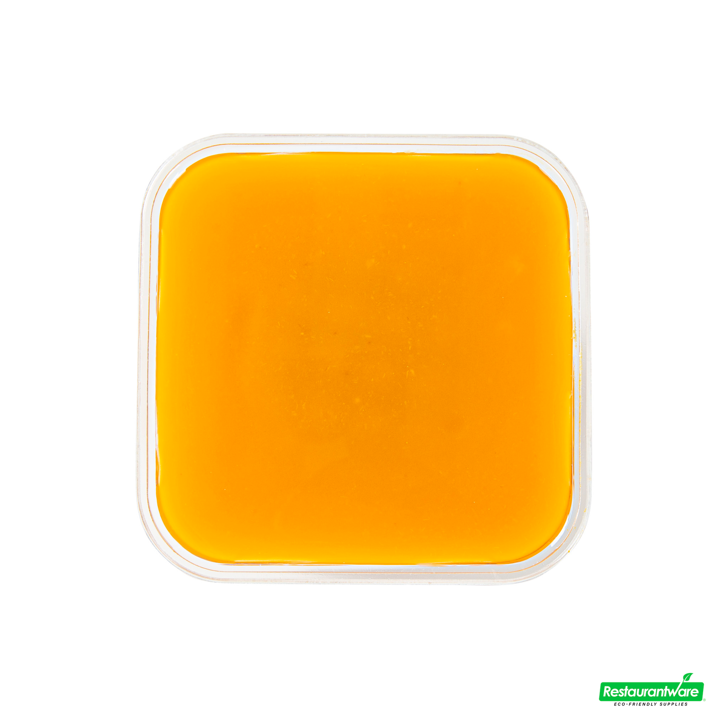 Wholesale Restaurantware Thermo Tek 32 Oz Square Clear Plastic Deli / Snack Container - 4 1/2" X 4 1/2" X 5 1/4" - 100 Count Box- Bulk
