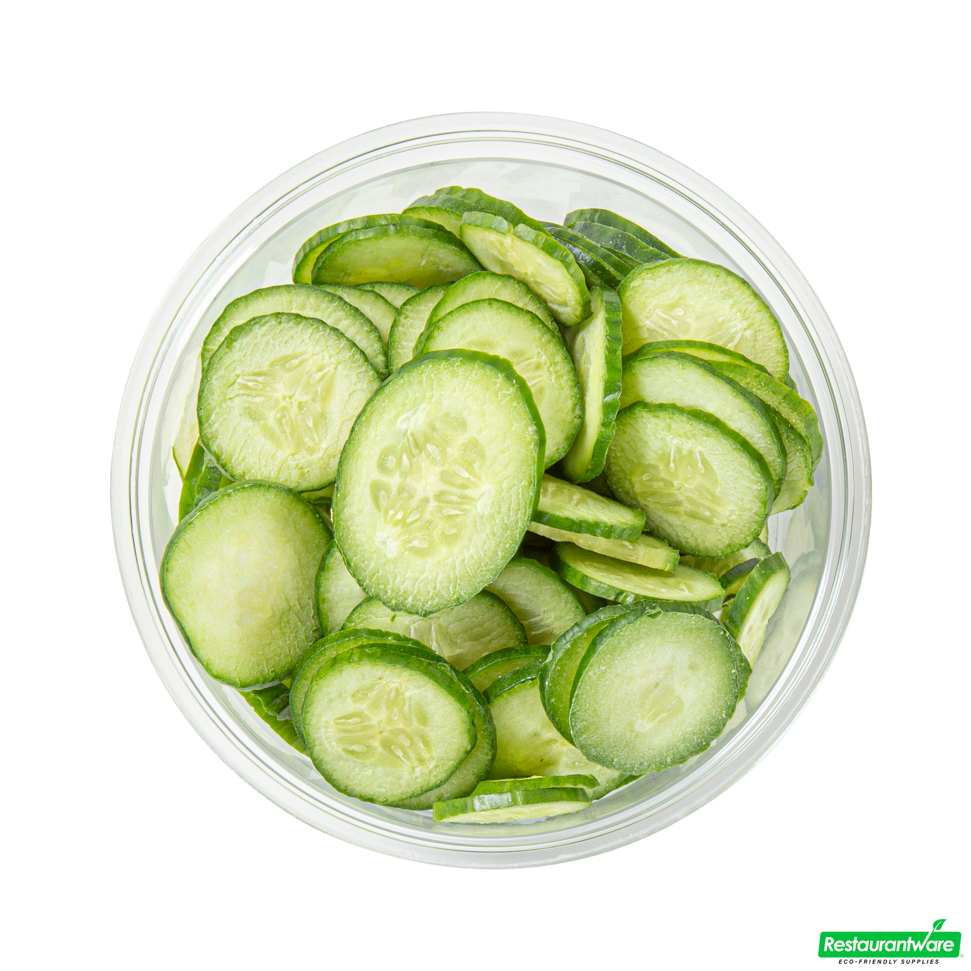 Wholesale Restaurantware Thermo Tek 12 Oz Round Clear Plastic to Go Deli Container - 4 1/2" X 4 1/2" X 2 1/4" - 25 Count Box- Bulk