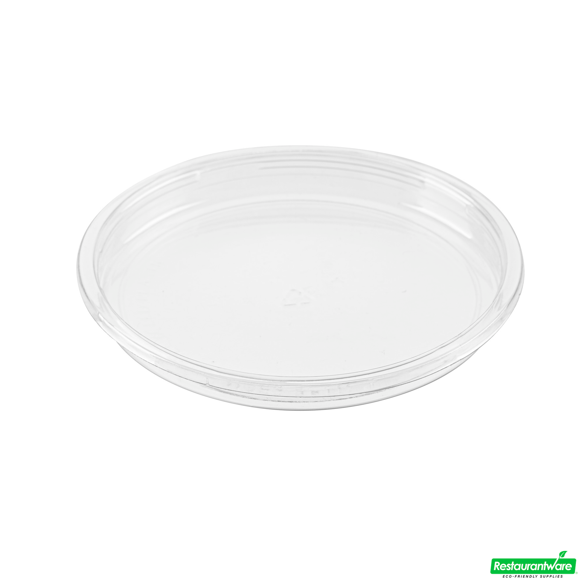 Wholesale Restaurantware Thermo Tek Round Clear Plastic Lid - Fits 8, 12, 16 and 24 Oz Deli Container - 25 Count Box- Bulk