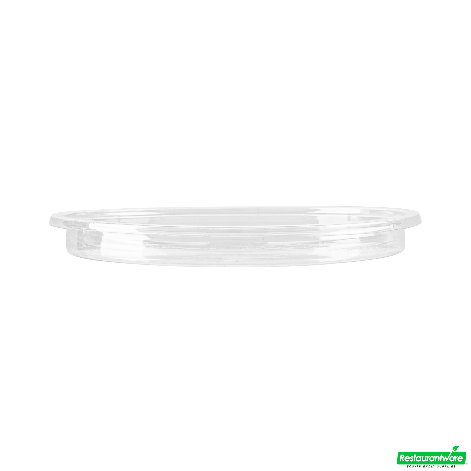 Wholesale Restaurantware Thermo Tek Round Clear Plastic Lid - Fits 8, 12, 16 and 24 Oz Deli Container - 25 Count Box- Bulk