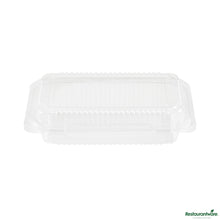 Wholesale Restaurantware Rectangle Clear Plastic Clamshell Container - 6.3" X 4.3" X 1.4"- Bulk