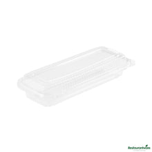 Wholesale Restaurantware Rectangle Clear Plastic Clamshell Container - 8.5" X 3.5" X 1.6"- Bulk