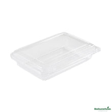 Wholesale Restaurantware Rectangle Clear Plastic Clamshell Container - 8.3" X 5.8" X 1.8"- Bulk