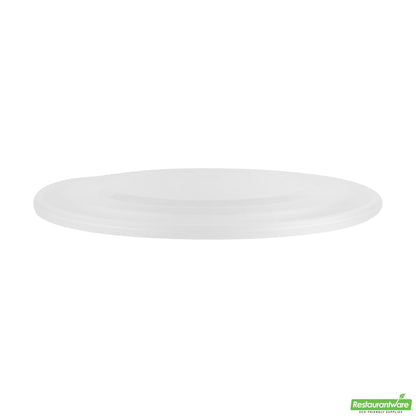 Wholesale Restaurantware Cater Tek 51 Oz Round Black Plastic Catering / Serving Bowl - with Clear Lid, Microwavable - 9 1/4" X 9 1/4" X 3" - 25 Count Box- Bulk