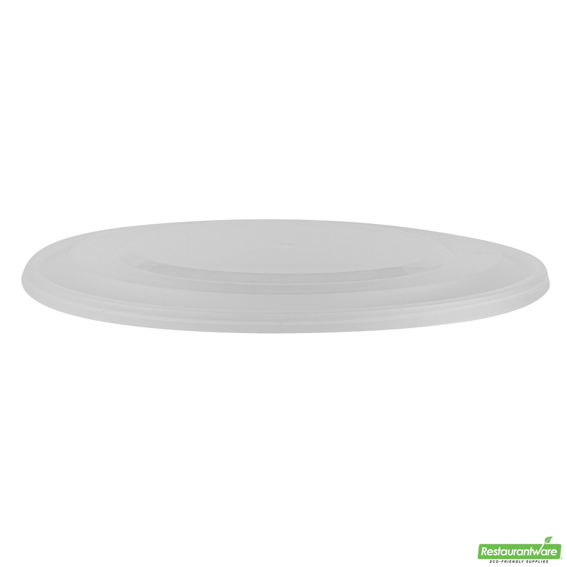 Wholesale Restaurantware Cater Tek 101 Oz Round Black Plastic Catering / Serving Bowl - with Clear Lid, Microwavable - 9 3/4" X 9 3/4" X 4" - 100 Count Box- Bulk