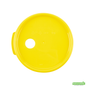 Wholesale Restaurantware Met Lux Round Yellow Plastic Lid - Fits 4 Qt Food Storage Container - 1 Count Box- Bulk