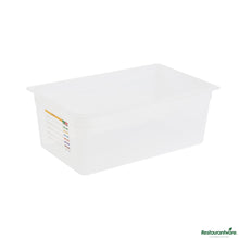 Wholesale Restaurantware Rectangle White Polypropylene Full Size Food Pan - 20.7" X 12.7" X 7.9"- Bulk