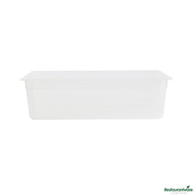 Wholesale Restaurantware Rectangle White Polypropylene Full Size Food Pan - 20.7" X 12.7" X 5.9"- Bulk