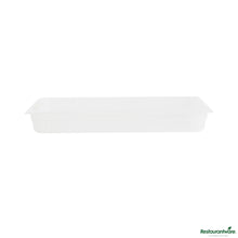 Wholesale Restaurantware Rectangle White Polypropylene Full Size Food Pan - 20.7" X 12.7" X 2.6"- Bulk