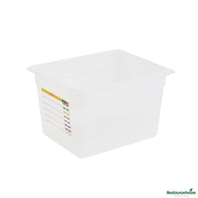 Wholesale Restaurantware Rectangle White Polypropylene Half Size Food Pan - 12.7" X 10.4" X 7.9"- Bulk