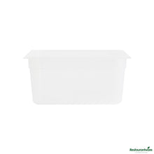Wholesale Restaurantware Rectangle White Polypropylene Half Size Food Pan - 12.7" X 10.4" X 5.9"- Bulk