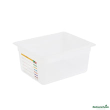 Wholesale Restaurantware Rectangle White Polypropylene Half Size Food Pan - 12.7" X 10.4" X 5.9"- Bulk