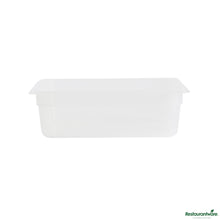 Wholesale Restaurantware Rectangle White Polypropylene Half Size Food Pan - 12.7" X 10.4" X 3.9"- Bulk