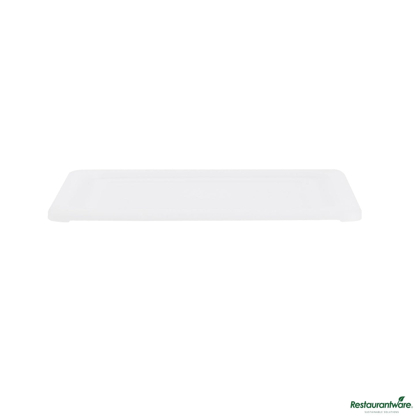 Wholesale Restaurantware Rectangle Clear Polypropylene Lid - Fits Half Size Pan - 12.8" X 10.5" X 0.5"- Bulk