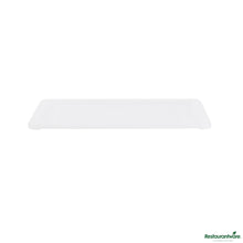 Wholesale Restaurantware Rectangle Clear Polypropylene Lid - Fits Half Size Pan - 12.8" X 10.5" X 0.5"- Bulk