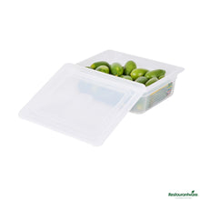 Wholesale Restaurantware Rectangle Clear Polypropylene Lid - Fits Half Size Pan - 12.8" X 10.5" X 0.5"- Bulk
