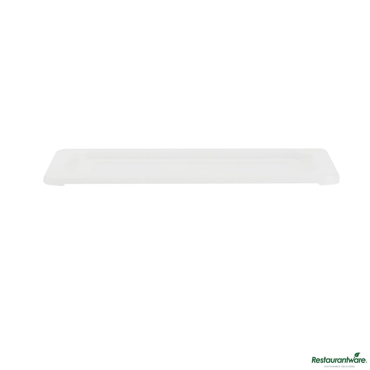 Wholesale Restaurantware Rectangle Clear Polypropylene Lid - Fits 1/3 Size Food Pan - 12.7" X 7" X 0.5"- Bulk