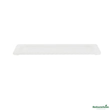 Wholesale Restaurantware Rectangle Clear Polypropylene Lid - Fits 1/3 Size Food Pan - 12.7" X 7" X 0.5"- Bulk