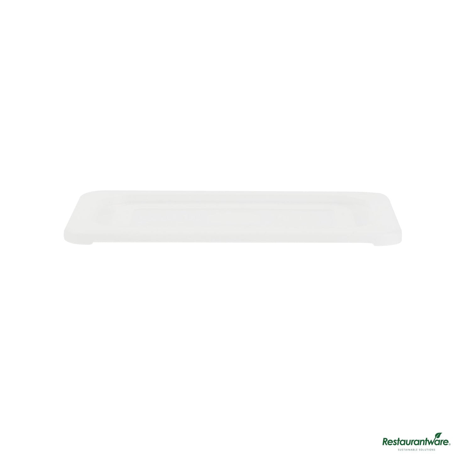 Wholesale Restaurantware Rectangle Clear Polypropylene Lid - Fits 1/4 Size Food Pan - 10.6" X 6.5" X 0.4"- Bulk